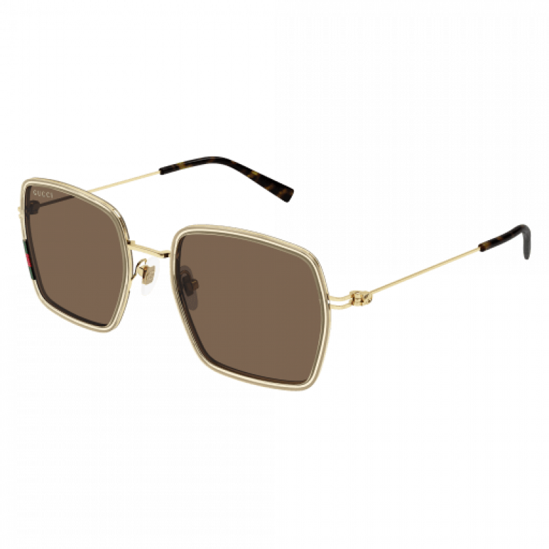 Sunglasses Gucci GG 1848 S- 003 Beige / Brown Gold 52mm