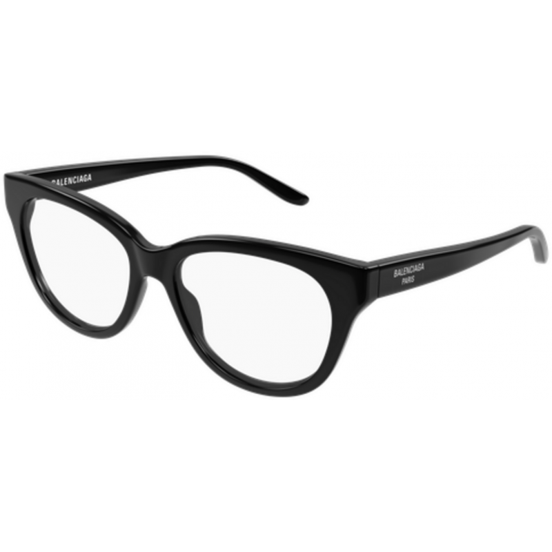 Eyeglasses Balenciaga BB 0441 O- 001 Black / Transparent 53mm