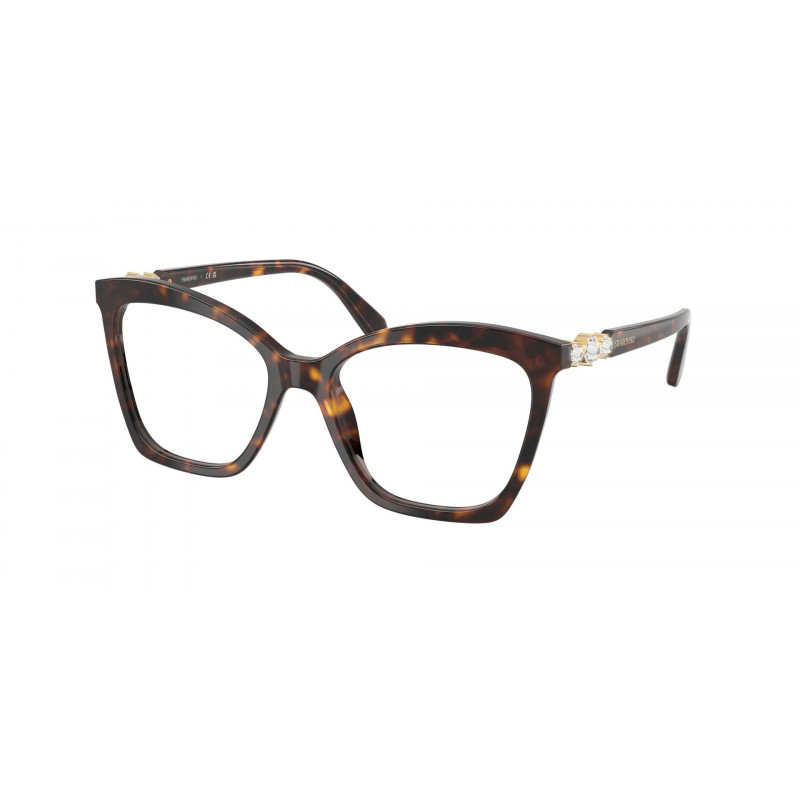 Eyeglasses Swarovski SK 2053 1002 Havana Demo Lens 52mm