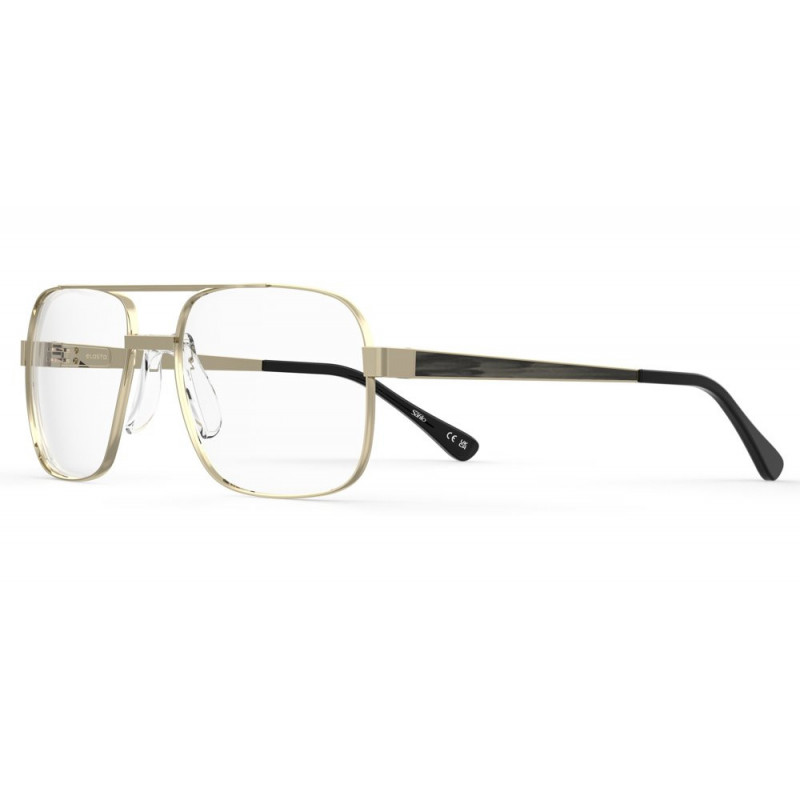 Eyeglasses Elasta E 3255 RHL Gold Black 55mm