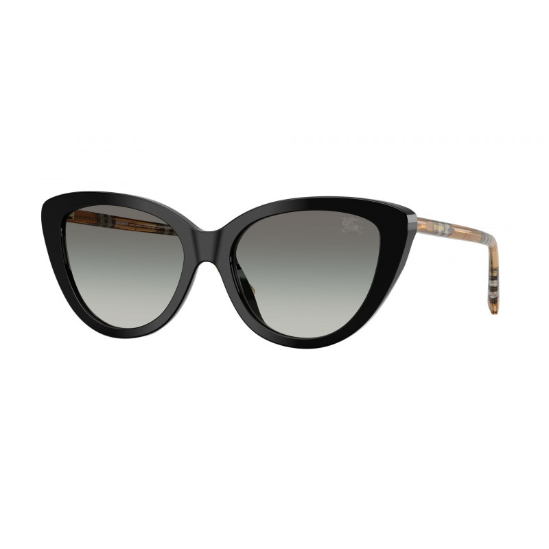 Sunglasses Burberry BE 4457 416111 Black / Grey Gradient Polyamide Standard 55mm