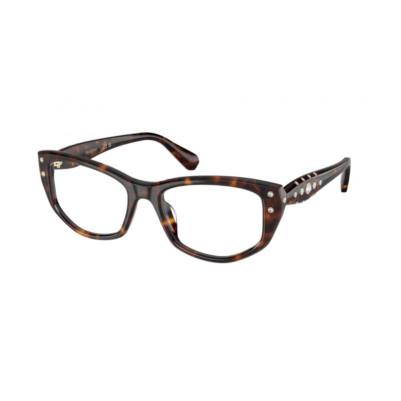 Eyeglasses Swarovski SK 2062 U 1002 Havana Demo Lens 52mm