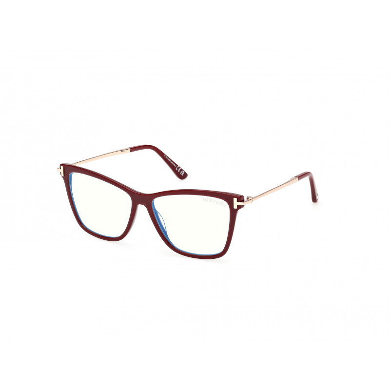 Eyeglasses Tom Ford FT 6097 -B 069 Shiny Bordeaux / 53mm