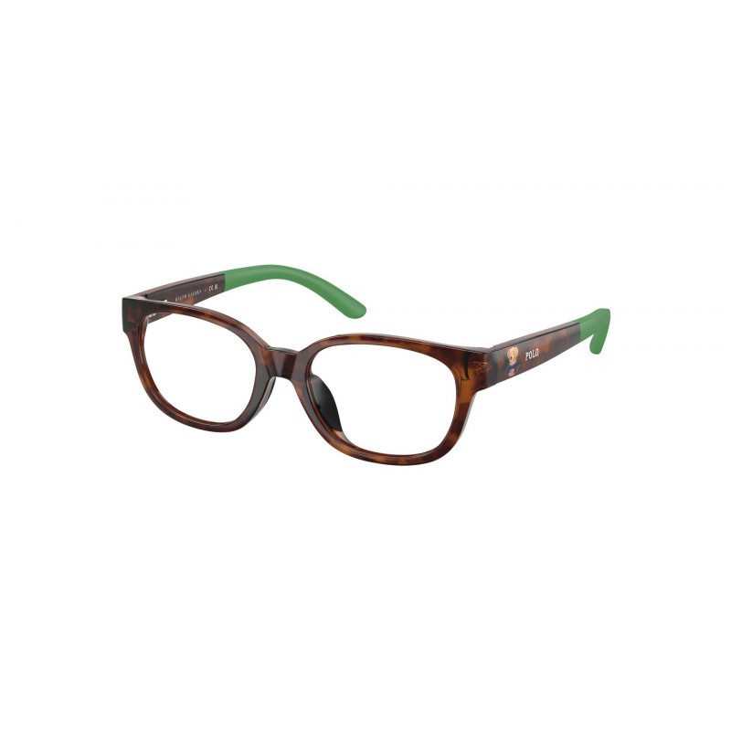Eyeglasses Polo Prep PP 8551 U 5003 Shiny Caramel Havana / Demo Lens 47mm