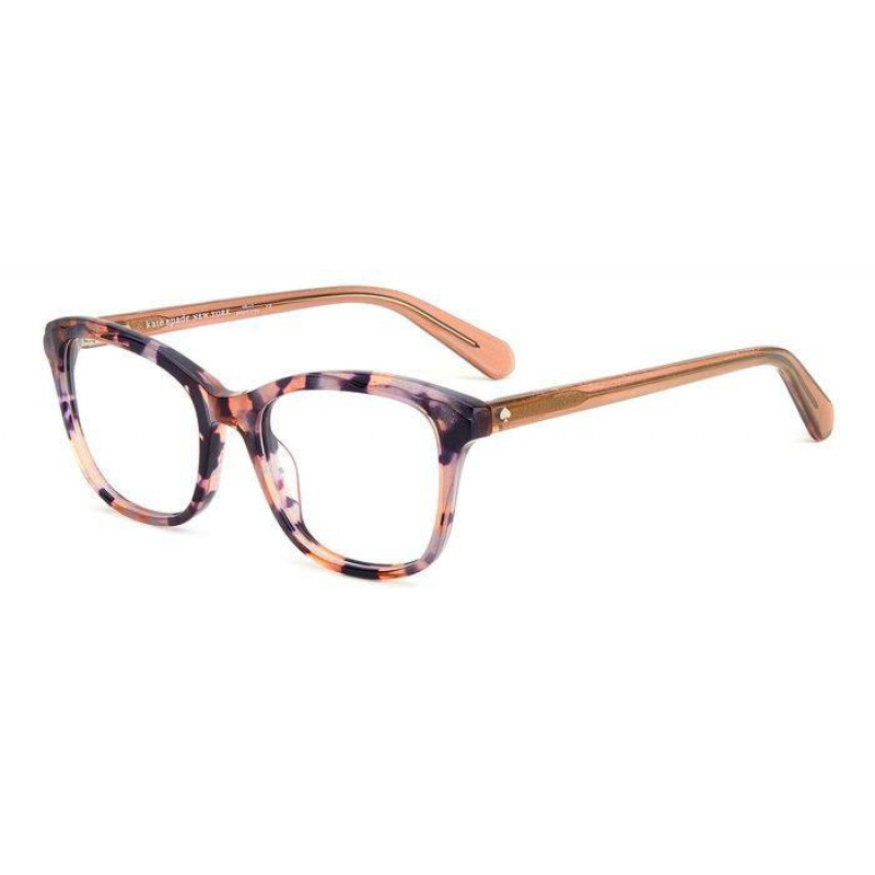 Eyeglasses Kate Spade ELODIE HT8 Pink Havana 47mm