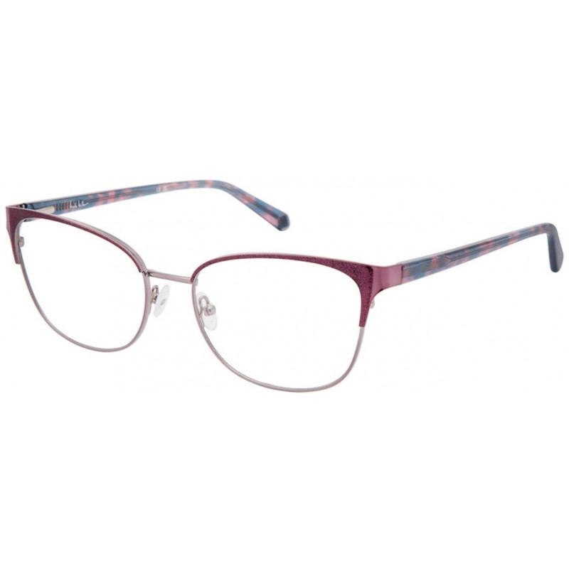 Eyeglasses Nicole Miller MAUGUIO C04 Fuchsia Sparkle 59mm