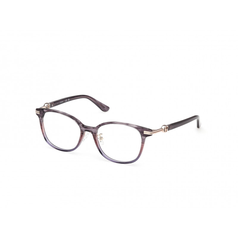 Eyeglasses Guess GU 50339 -D Asian fit 083 Violet/Havana / 52mm