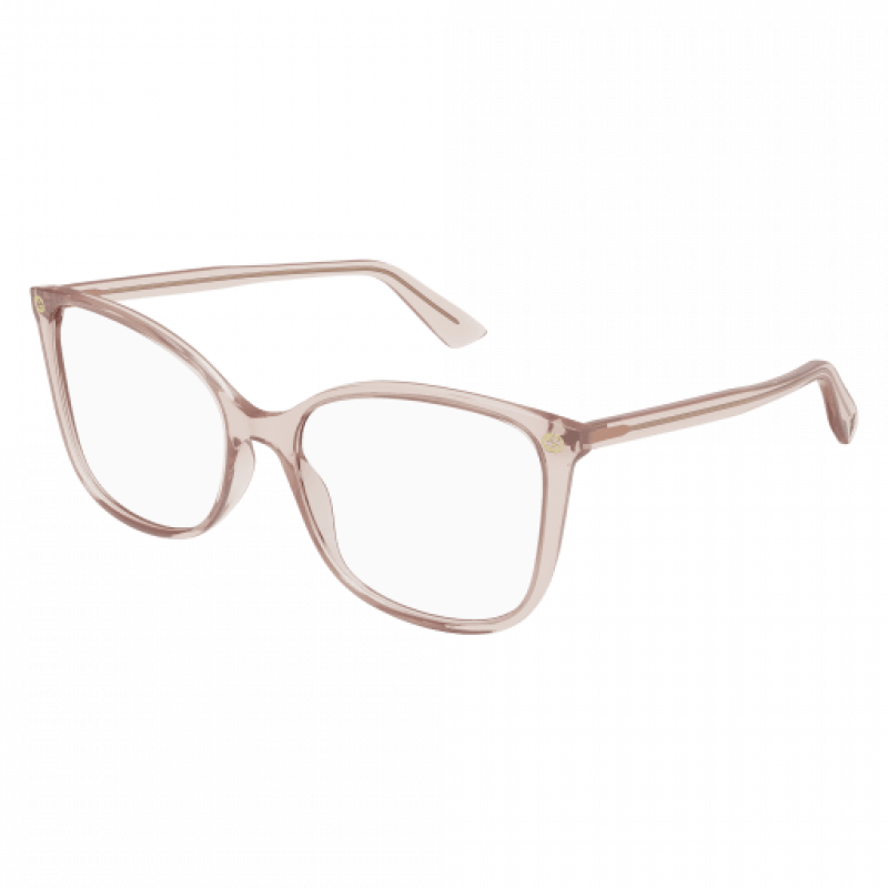 Eyeglasses Gucci GG 0026 O- 013 Nude / Transparent 53mm