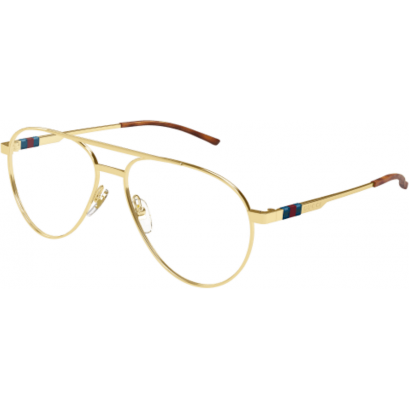 Eyeglasses Gucci GG 1679 O- 002 Gold / Transparent 56mm
