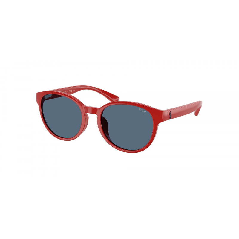 Sunglasses Polo Prep PP 9509 U 632680 Shiny Red / Dark Blue Polyamide Standard 48mm