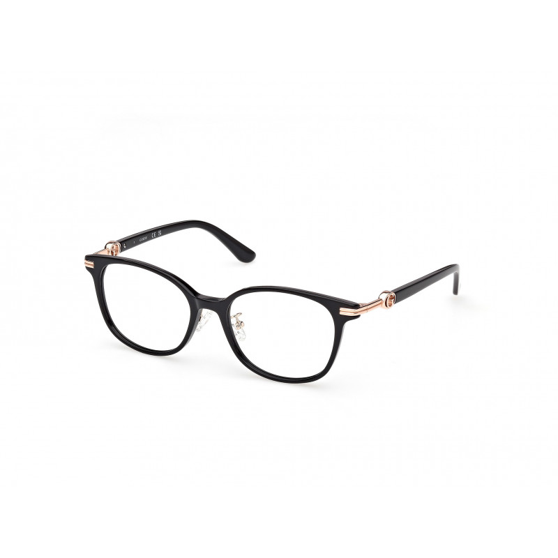 Eyeglasses Guess GU 50339 -D Asian fit 001 Shiny Black / 52mm