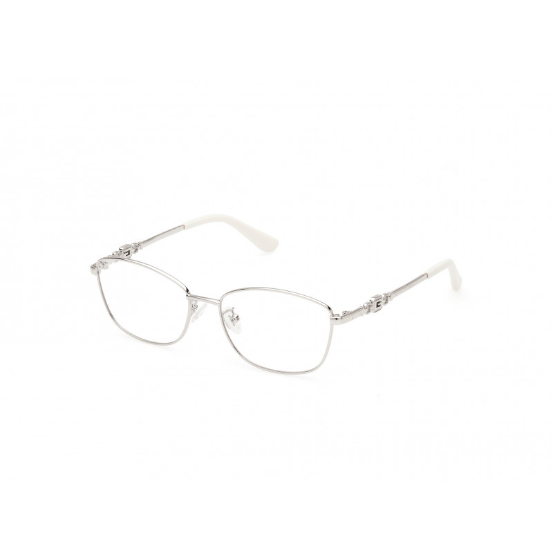 Eyeglasses Guess GU 2962 -D Asian fit 010 Shiny Light Ruthenium / 54mm