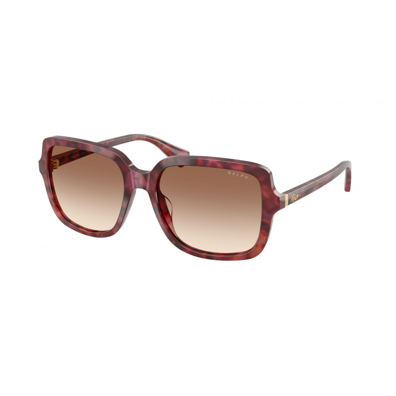 Sunglasses Ralph RA 5333 U 623913 Shiny Purple Havana / Light Brown Gradient Polyamide Standard 56mm