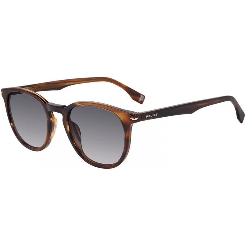Sunglasses Police SPLQ 82 07lc Strp Brown/Honey Havana 52mm