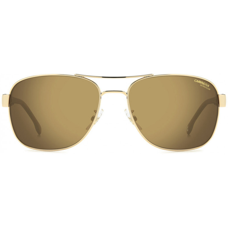 Sunglasses Carrera C FLEX 02 /G/S 5GYL Yl Gold High Contrast Polarized Antireflex 60mm