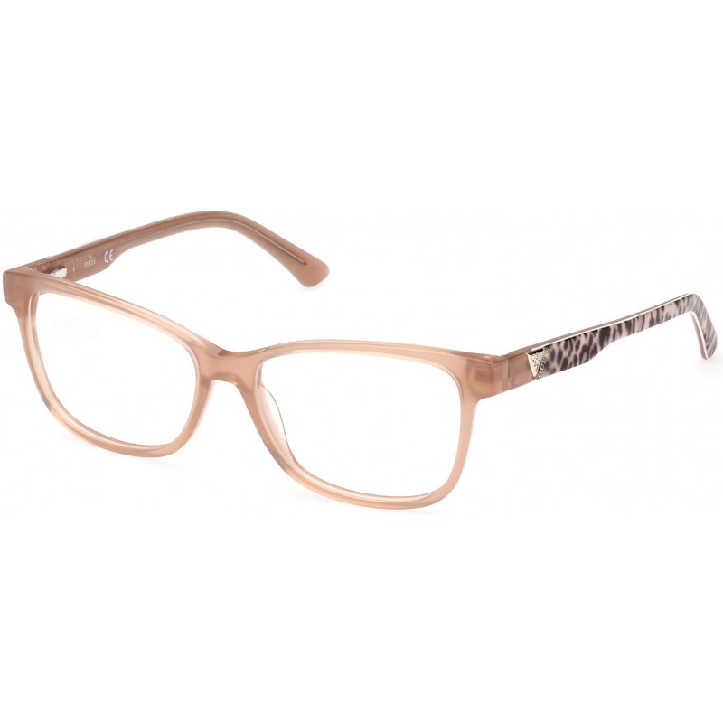 Eyeglasses Guess GU 2943 057 Shiny Beige / Animal/Monocolor