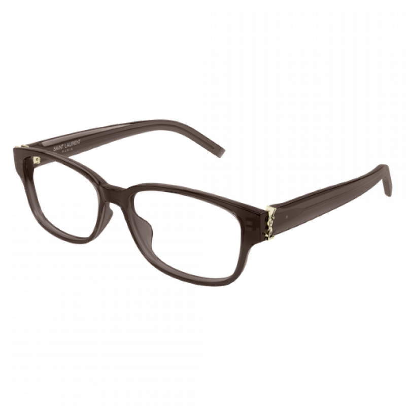 Eyeglasses Saint Laurent SL M 149 - 011 Brown / Transparent