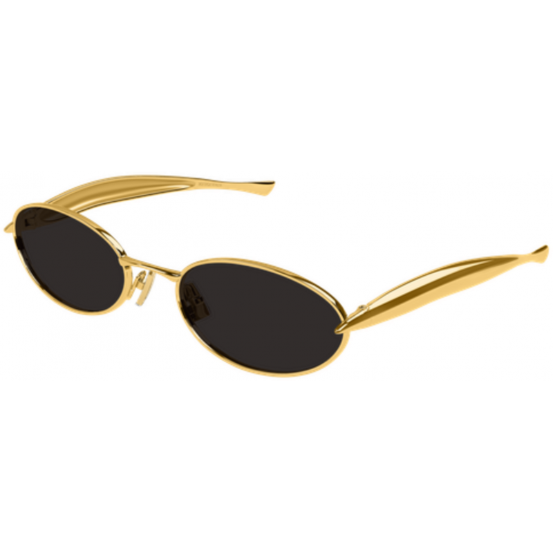 Sunglasses Bottega Veneta BV 1386 S- 001 Gold / Grey