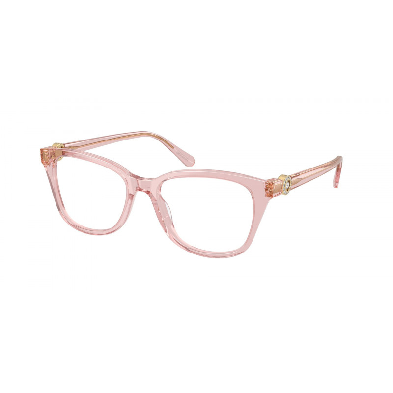 Eyeglasses Swarovski SK 2073 1105 Transparent Pink Demo Lens 50mm