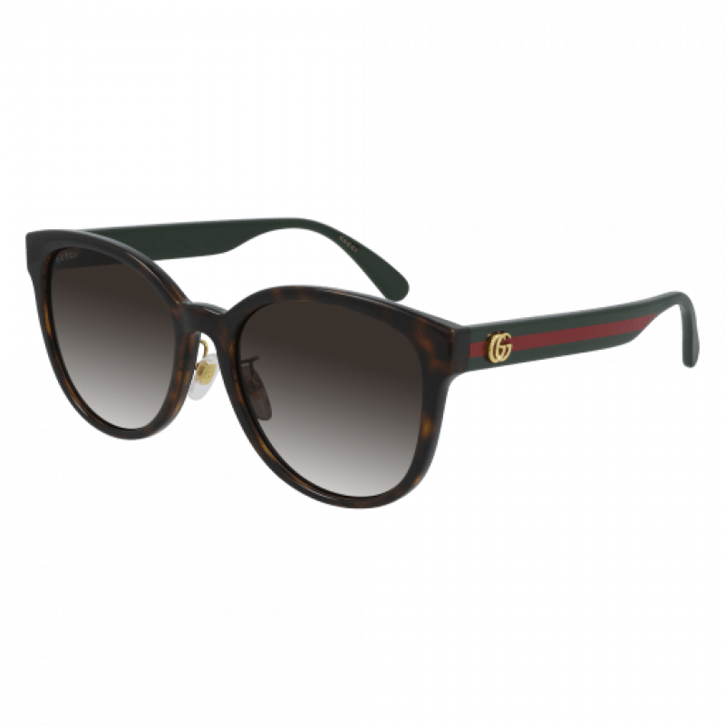 Sunglasses Gucci GG 0854 SK- 003 Havana / Brown Green 56mm