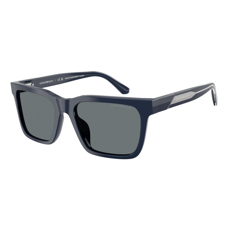 Sunglasses Emporio Armani EA 4262 U 603980 Shiny Blue / Dark Polyamide Standard 57mm