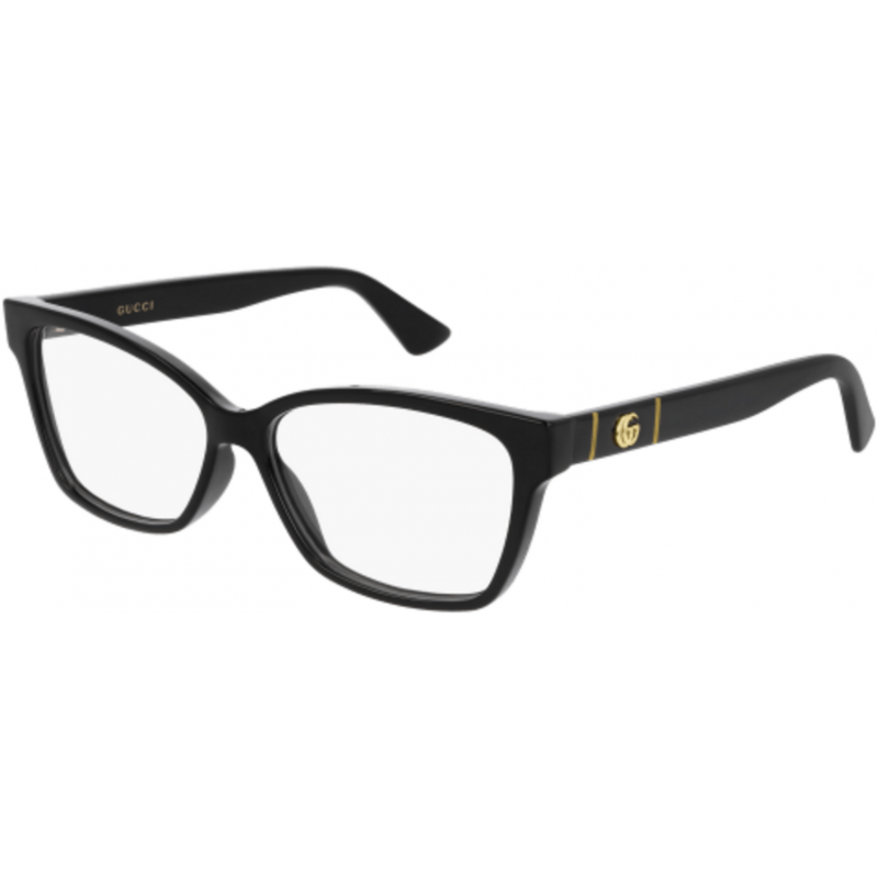 Eyeglasses Gucci GG 0634 O- 001 Black / Transparent 55mm