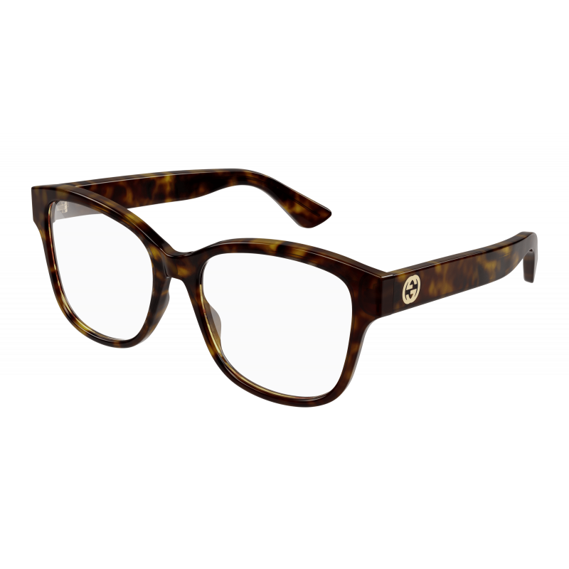 Eyeglasses Gucci GG 1340 O- 002 Havana / Transparent 54mm
