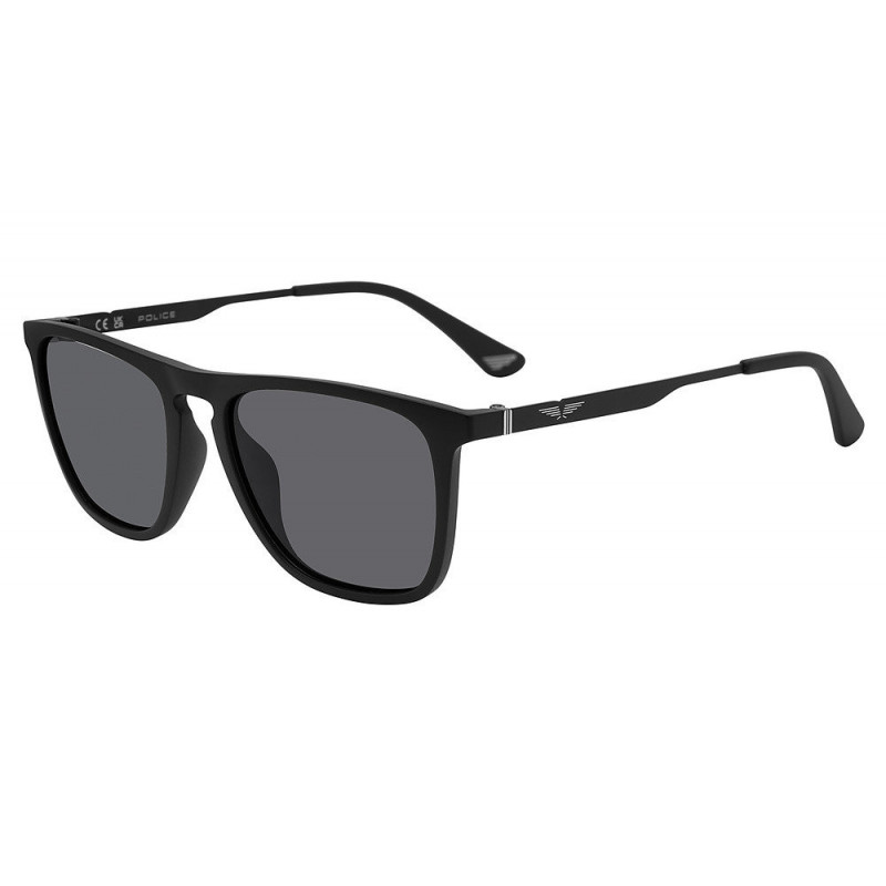 Sunglasses Police SPLQ 80 E u28p Matt Black 55mm