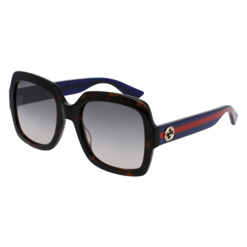 Sunglasses Gucci GG 0036 SN- 004 Havana / Brown Blue 54mm