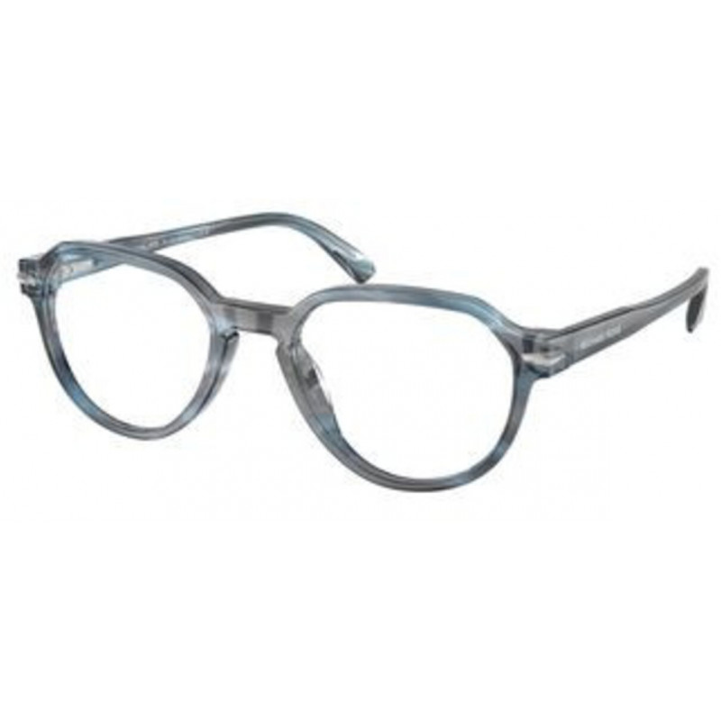 Eyeglasses Michael Kors MK 4187 U 4048 Navy Horn / Demo 52mm