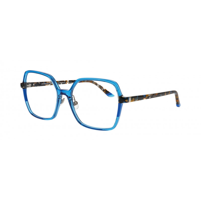 Eyeglasses Pro-design Denmark GLOW 3 9025 Blue Medium Transparent 55mm