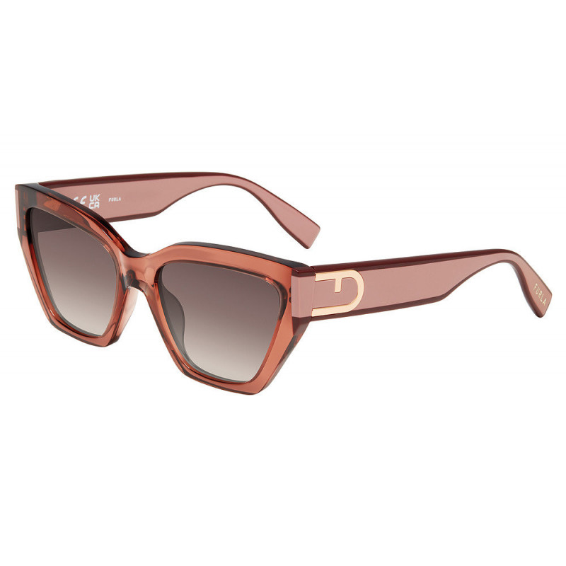 Sunglasses Furla SFU 975 V 0805 Trans Lt Brown 56mm