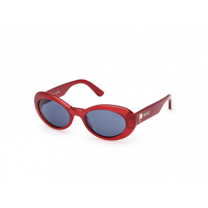 Sunglasses Emilio Pucci EP 0234 66V Red/Monocolor / 53mm