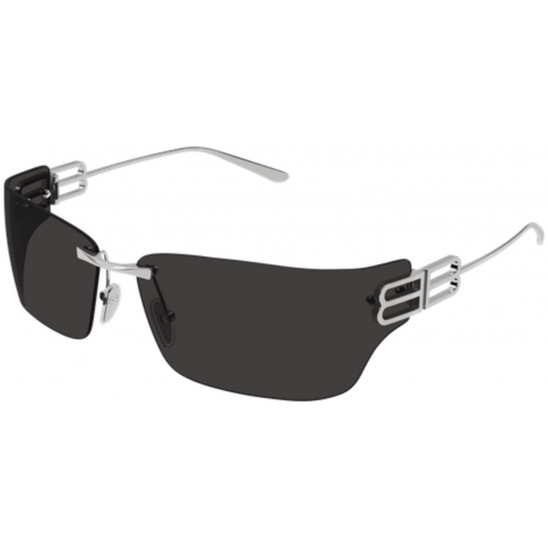 Sunglasses Balenciaga BB 0485 SA- 001 Gunmetal / Grey 76mm