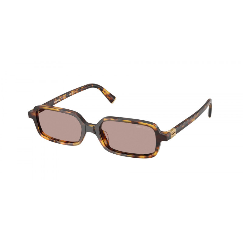Sunglasses Miu MU 11 ZSF 14L20I Havana Honey / Light Purple Brown Polyamide Standard