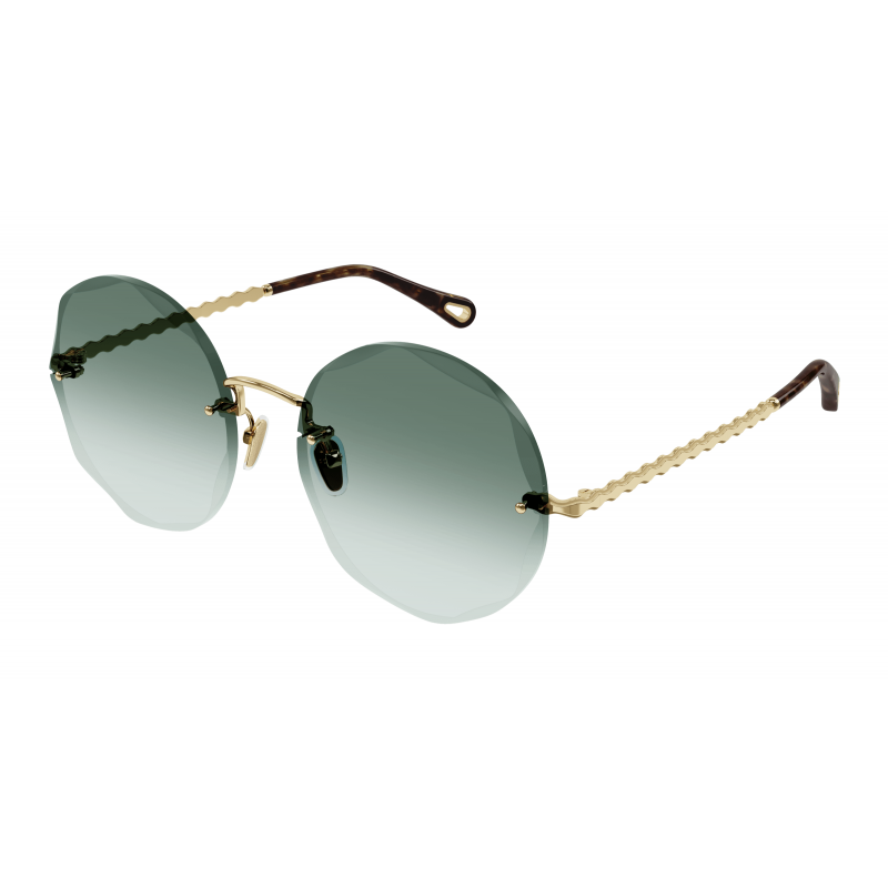 Sunglasses Chloé CH 0254 S- 003 Gold / Green 57mm