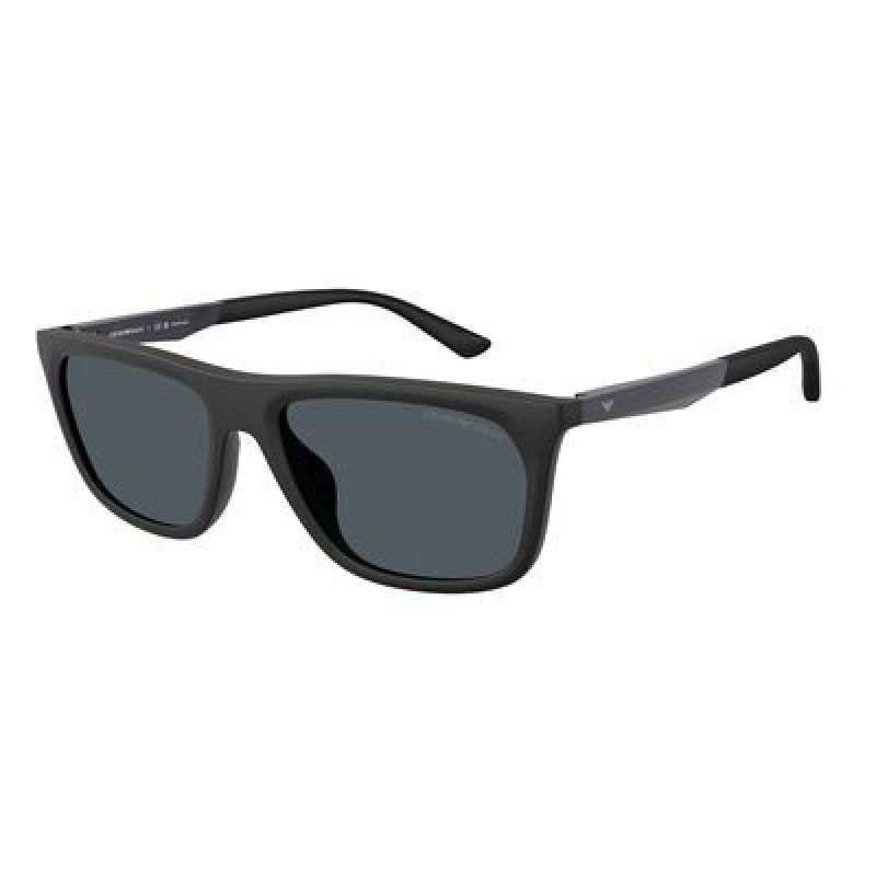Sunglasses Emporio Armani EA 4272 U 637387 Matte Black / Dark Grey Polyamide Standard 57mm