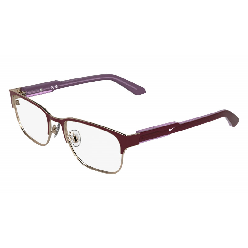 Eyeglasses NIKE 5402 605 Matte Burgundy/Rose Gold 51mm