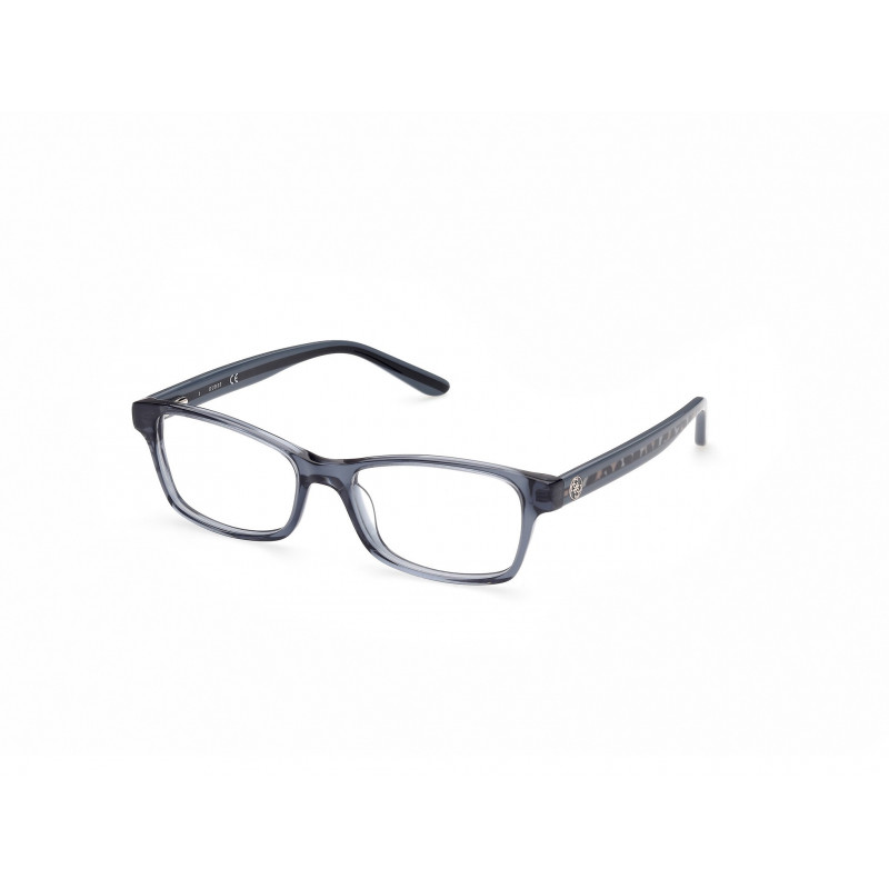 Eyeglasses Guess GU 2874 090 Shiny Blue / Animal/Monocolor