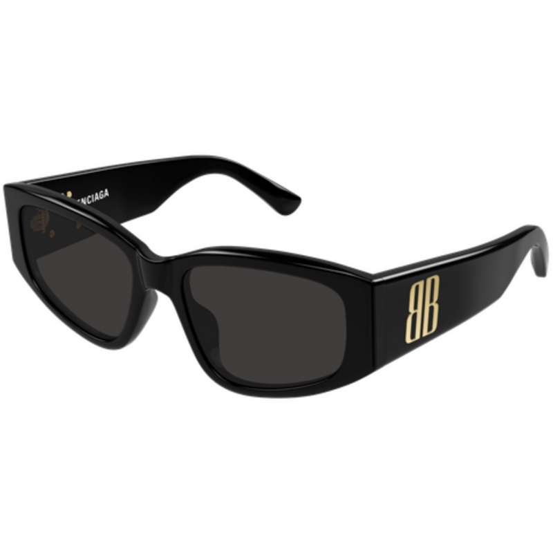 Sunglasses Balenciaga BB 0475 S- 001 Black / Grey 56mm