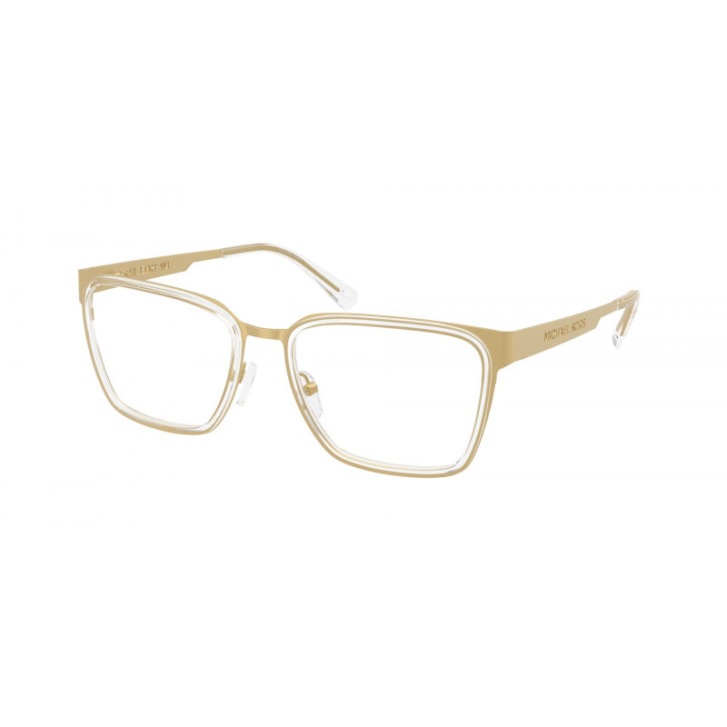 Eyeglasses Michael Kors MK 3110 1908 Yellow Gold Matte / Demo 55mm