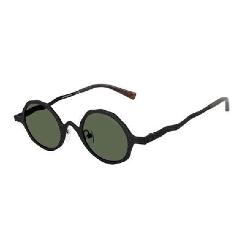 Sunglasses Emporio Armani EA 2166 3001/2 Matte Black / Dark Green Policarbonate Standard 41mm