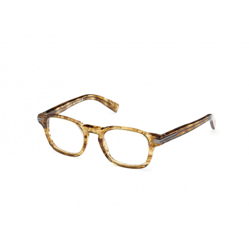Eyeglasses Zegna EZ 5293 047 Light Brown/Striped / 49mm