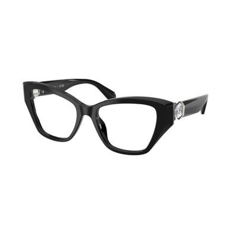 Eyeglasses Swarovski SK 2050 U 1001 Black Demo Lens 52mm
