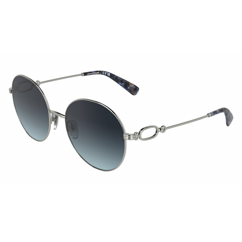 Sunglasses LONGCHAMP LO 188 S 042 Silver/Gradient Blue 57mm
