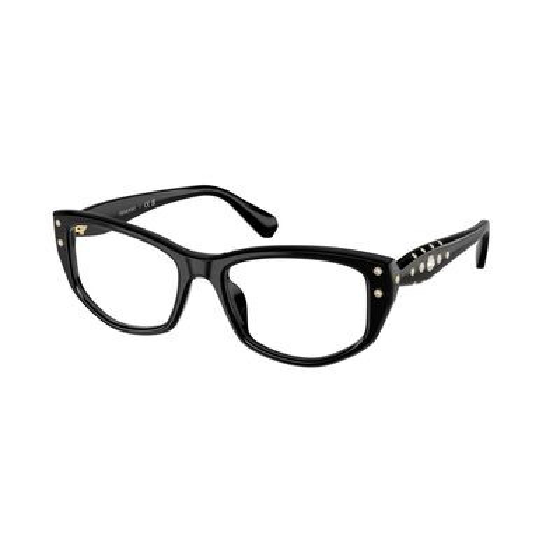 Eyeglasses Swarovski SK 2062 U 1001 Black Demo Lens 54mm