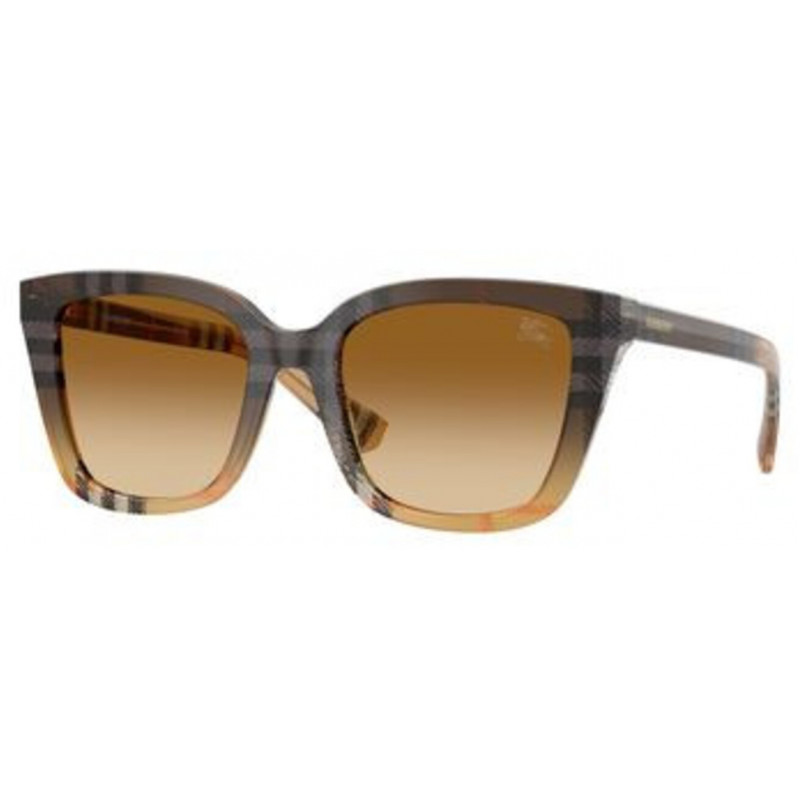 Sunglasses Burberry BE 4487 420213 Check Gradient Sand / Brown Polyamide Standard 52mm