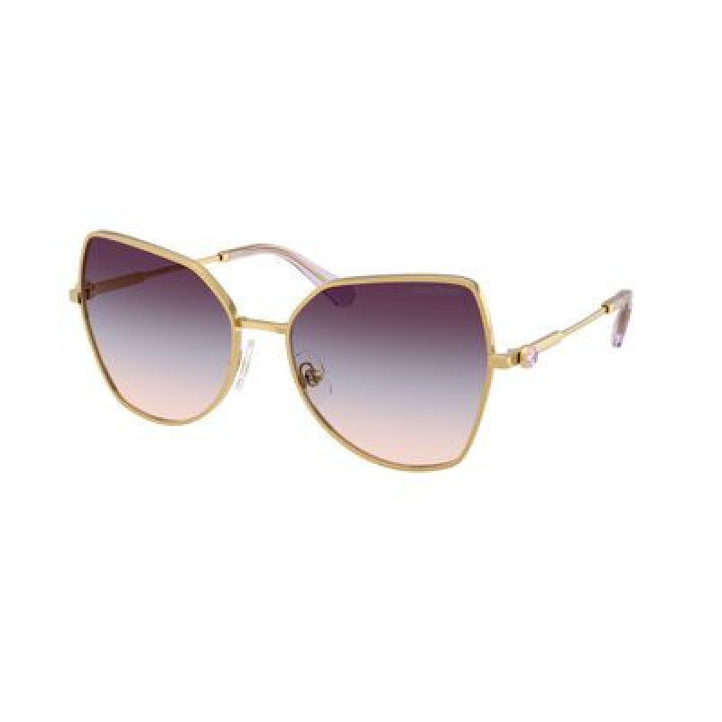 Sunglasses Swarovski SK 7037 4036U7 Gold / Tri Gradient Brown/Blue/Violet Polyamide Standard 58mm