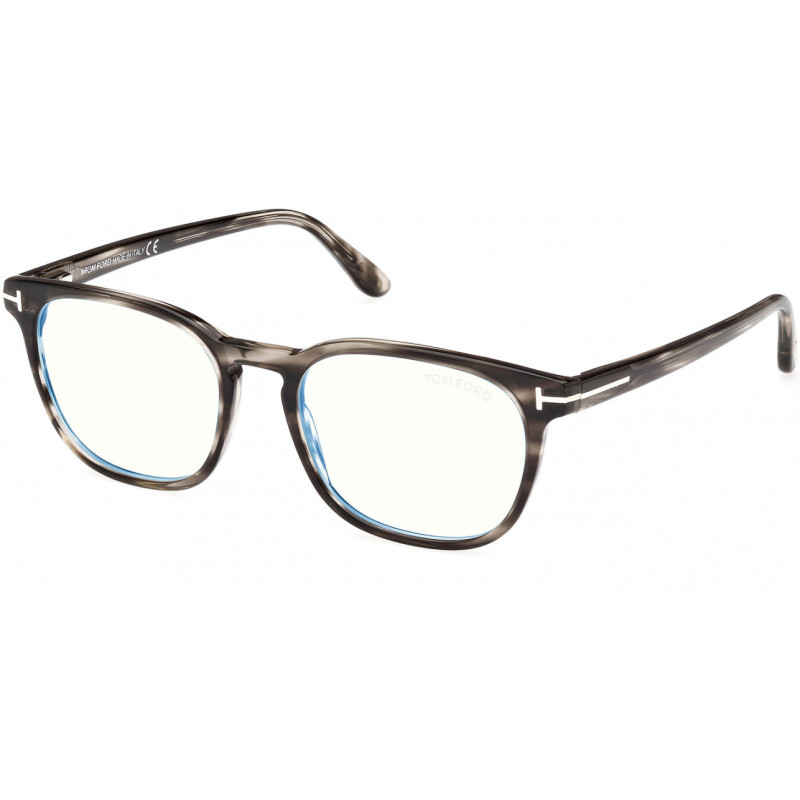 Eyeglasses Tom Ford FT 5868 -B 020 Grey/Striped / 53mm