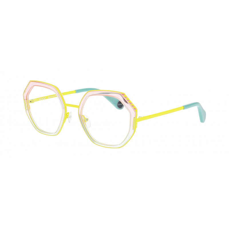 Eyeglasses WOOW NEXT LEVEL 1 0157 Gradient Pink To Mint / Nosepad 51mm